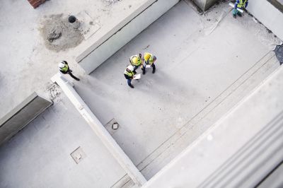 Commercial Slab Installation in Franklin, TN